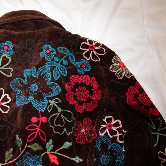 Gorgeous Brown Johnny Was Vintage Jacket - Picture 6 of 6